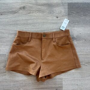 Abercrombie & Fitch Women's Brown High Waist Shorts